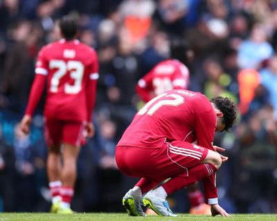 Arne Slot’s shot at redemption fades away after showreel of embarrassments