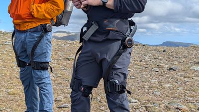 I hiked the highest peaks in Britain with a robotic exoskeleton to see if it could supercharge my mountain-climbing — here's what happened