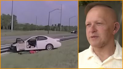 Florida man stops his car to help a crashed vehicle. But his act of compassion leaves him at death’s door