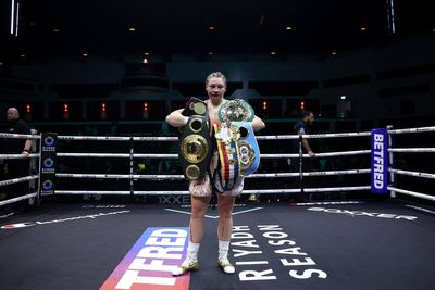 Lauren Price survives Stephanie Pineiro test to retain world titles with unanimous points victory