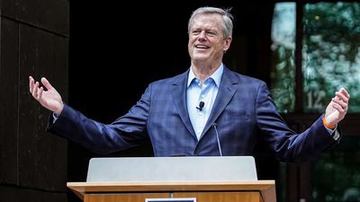 NCAA President Charlie Baker Addresses Trump Executive Order, Tournament Expansion at Final Four