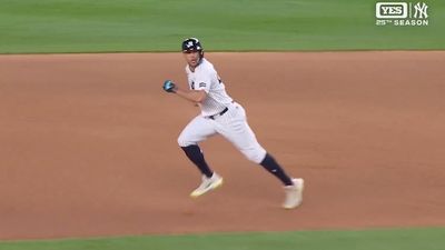 Giancarlo Stanton Stole Second, Recording His Second Regular Season SB Since '18