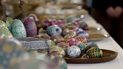 Leipzig Eierlei festival celebrates the 'eggstraordinary' art of Easter decorations