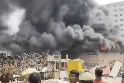 Five killed in fire at gas lighter factory near Dhaka