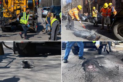 Cities race to carry out out ‘pothole blitzes’ and repair roads after a brutal winter: ‘It was like the Mariana Trench’