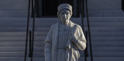 Trump welcomes Columbus to the White House – and reignites America’s history wars