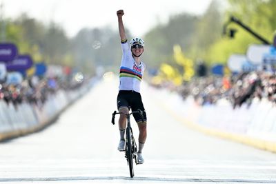 'When I race there is pressure to win' – Tadej Pogačar triumphs at the Tour of Flanders for a record-equalling third victory