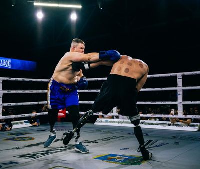 ‘We don’t want pity’: Ukrainian war veterans face off in amputee boxing championship