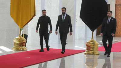 Ukraine seeks defence ties in Middle East as Zelensky visits Damascus
