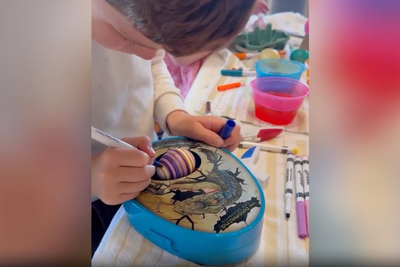 Duchess of Sussex shares new videos of Archie and Lilibet celebrating Easter