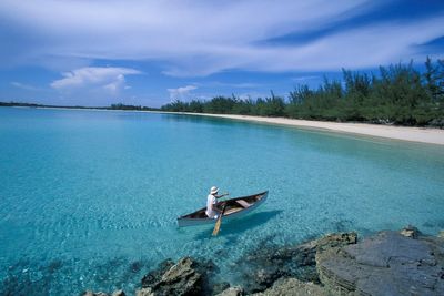 American woman missing in Bahamas after falling overboard on boat trip with husband