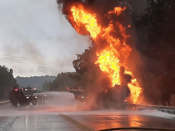 Driver in Critical Condition After Fort Worth Tanker Crash Ignites Inferno Carrying 34,000 Liters of Gasoline