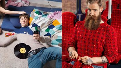 'Invisible jumpers' create startling optical illusion photos