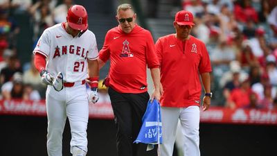 Mike Trout Needed X-Rays After Mariners Hit Him for the Second Time Over the Weekend
