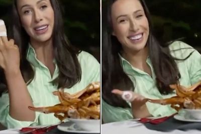 Reporter gets ‘revenge’ after crab pinches her live on air