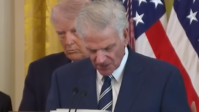 White House Pastor Franklin Graham Under Fire Over Claim God 'Raised Trump' To Kill 'Islamic Iranians' For 'Jewish People'