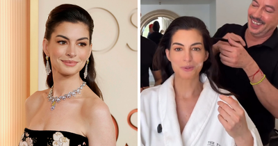 “This Is Actually Genius”: How To Fake A Facelift Like Anne Hathaway Did At The Oscars