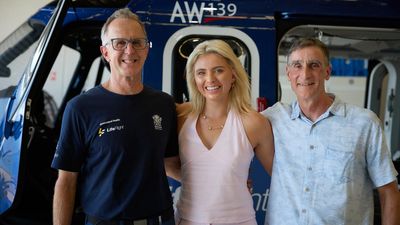 'Mystery man' revealed in Paralympian's teary reunion