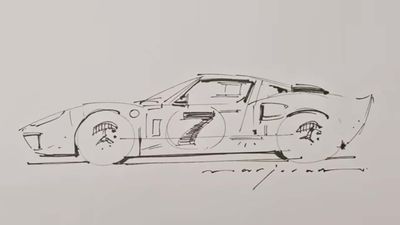 Here's How You Draw A Ford GT40