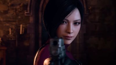 The clip of Resident Evil 2's Ada Wong actor teasing the character's return is a dud, as it actually surfaced from a fan's Cameo request