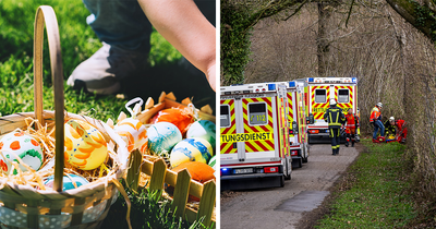 Easter Egg Hunt Turns Into Nightmare For Young Mother, Baby And Teenager