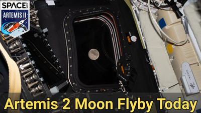 NASA Artemis 2 astronauts to make historic moon flyby today. Here's what to expect hour by hour (timeline)