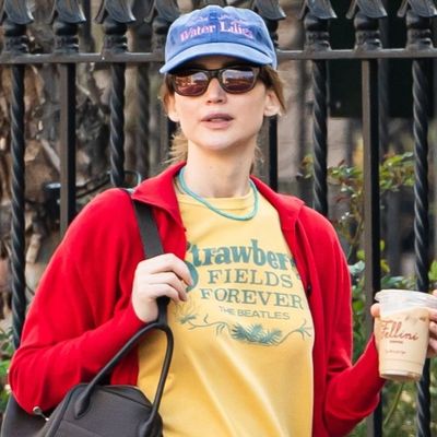 Jennifer Lawrence Wears Her Favorite $90 Adidas Sneakers With a Four-Figure Hermès Bag
