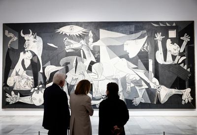 Spanish politicians clash over request to move Picasso’s Guernica