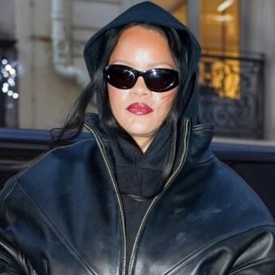 Rihanna Goes Method Styling the High-Vamp Flats Trend With Sporty Leggings