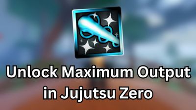 How to Unlock Maximum Output in Jujutsu Zero [RYU CT]