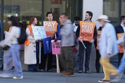 Resident doctors commence six-day walkout after rejecting pay deal
