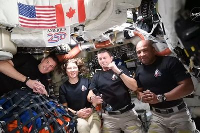 Listen: Trump calls Artemis II astronauts on historic Moon mission