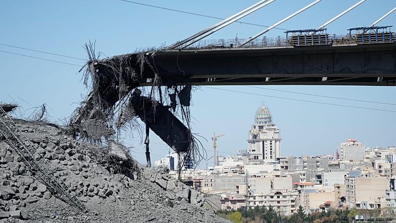 Iran claims bridges and railways damaged in strikes as…