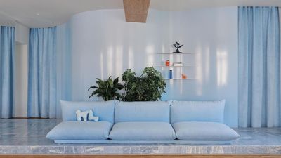 'Soft Celeste' Is the Gentle, Ethereal Color That Interior Designers Use to Make Contemporary Spaces Feel Softer