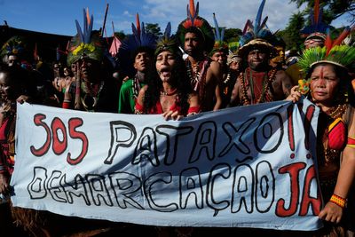 In Brazil’s capital, Indigenous leaders rally as land disputes and mining pressures grow