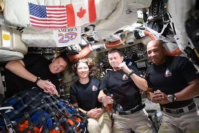 Trump tells Artemis II crew he saved Nasa despite trying to slash agency’s budget