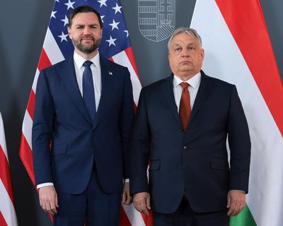 JD Vance accuses EU of ‘interference’ as he visits Hungary to help Orbán win election