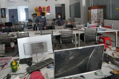 Inside a huge compound on Thailand-Cambodia border where 10,000 workers scammed people globally