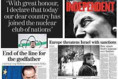 This Week in History: Iran goes nuclear, Princess Diana’s historic handshake and the fall of Sicily’s godfather