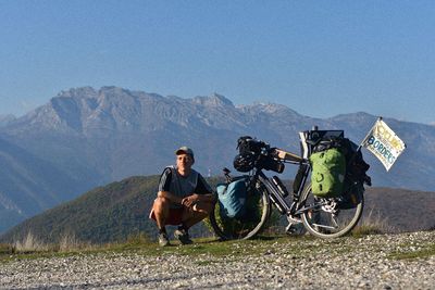 'Maybe there's also an anarchist component to biking' - meet the man cycling against borders, from Amsterdam to Japan