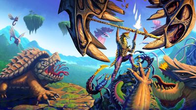 ChainStaff review: an ‘80s-art-inspired shooter with one brilliant idea