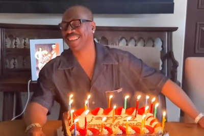 Eddie Murphy’s 65th birthday celebration sees comedy icon leave family in stitches