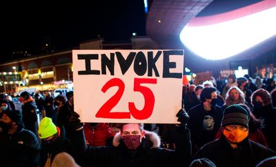 Republicans silent as Democrats call on US cabinet to oust Trump over Iran