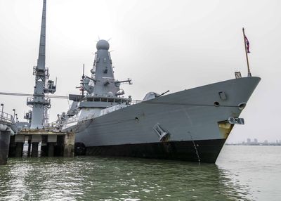 HMS Dragon docks in Mediterranean after 'minor' water system issue