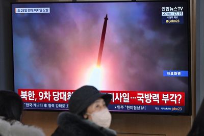 Suspected ballistic missile fired by North Korea falls into sea after just 10 minutes following ‘abnormality’