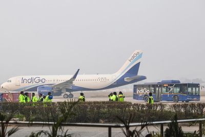 Runaway catering vehicle slams into plane at one of India’s busiest airports