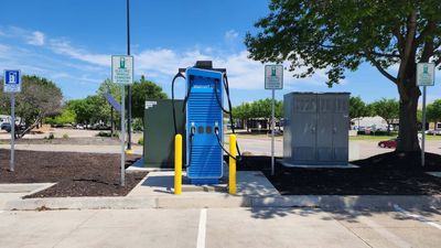 Walmart’s DC Fast Charging Network Already Has Hundreds Of Ports