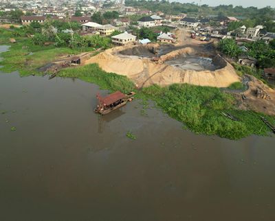 ‘The water is no longer our friend’: how dredging is pushing Lagos Lagoon towards ecosystem collapse – photo essay
