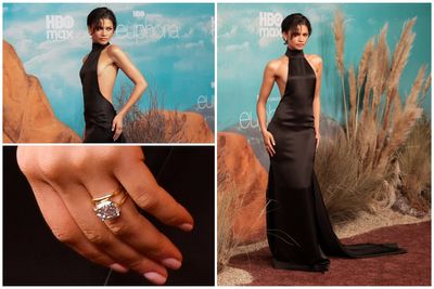 Zendaya continues to tease Tom Holland wedding speculation at Euphoria premiere