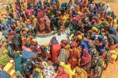 Millions facing hunger and water crisis in Somalia as world focuses on war in Middle East